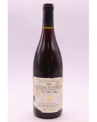 Cellier les Ursulines Chassagne Montrachet Le Prieuré 2002 - PROMO -10% !