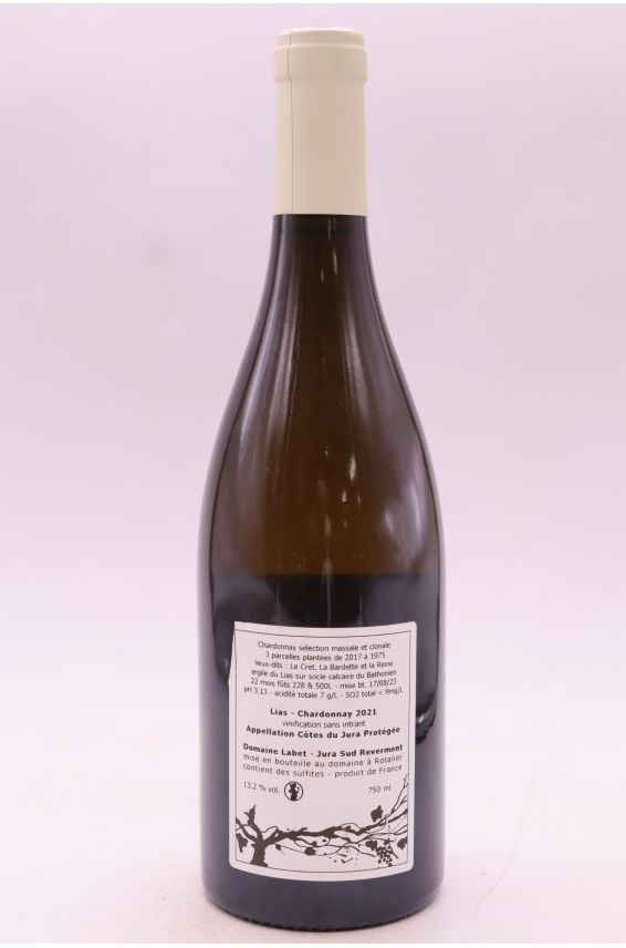 Julien Labet Côtes du Jura Chardonnay Lias 2021