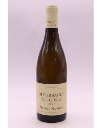 Moret Nominé Meursault Sous la Velle 2007
