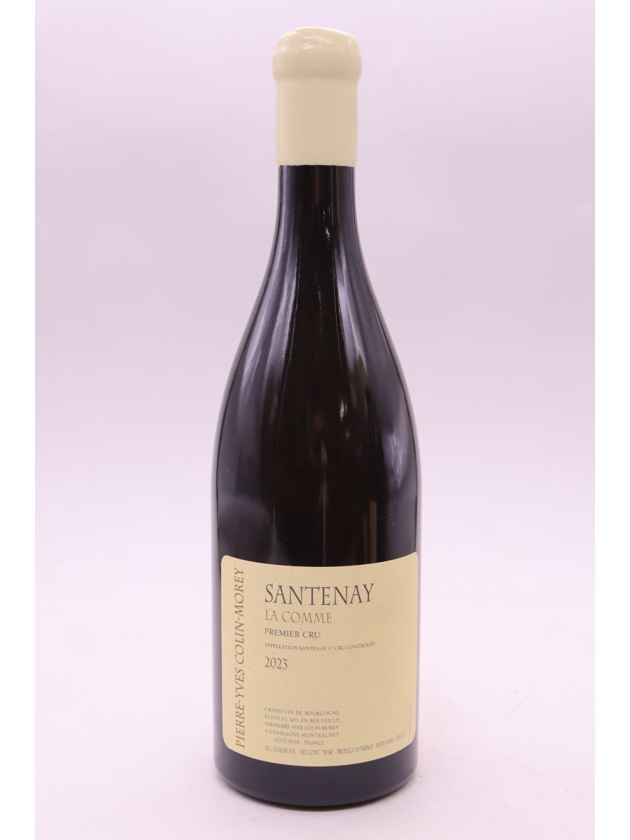 illustration du vin Pierre Yves Colin Morey Santenay 1er Cru la Comme 2023 Blanc