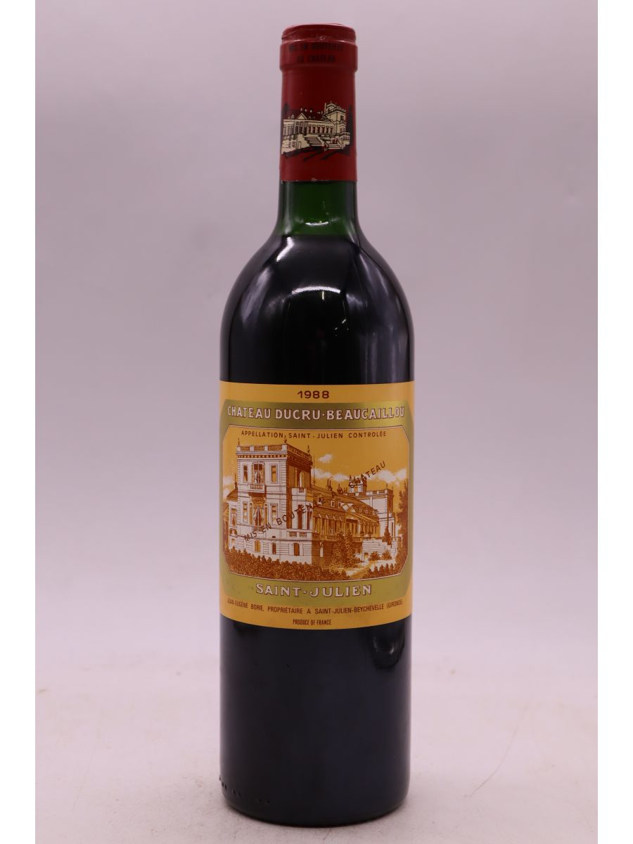 photos du vin Ducru Beaucaillou 1988