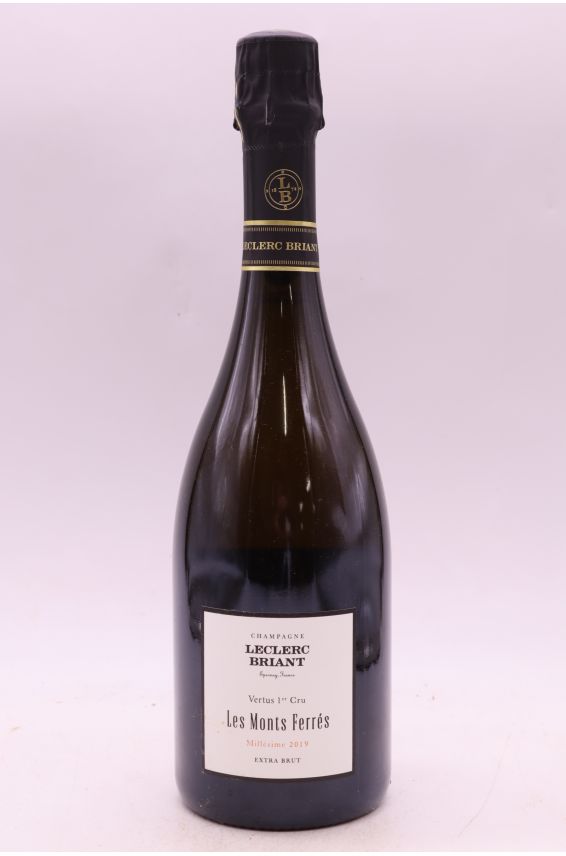 Leclerc Briant Vertus 1er cru Les Monts Ferrés Extra Brut 2019
