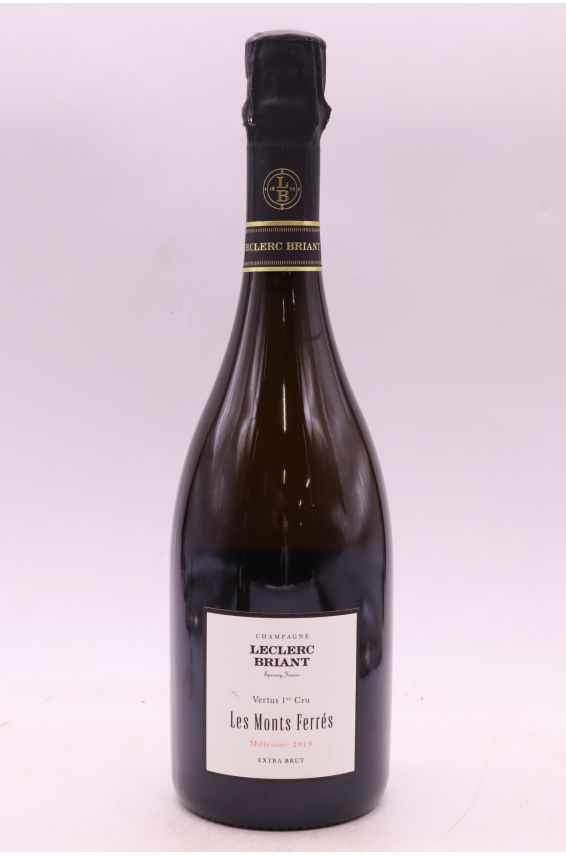 Leclerc Briant Vertus 1er cru Les Monts Ferrés Extra Brut 2019