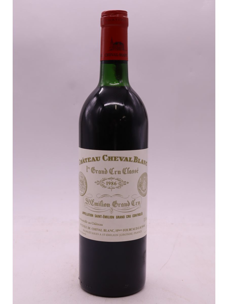 capture du vin Cheval Blanc 1986