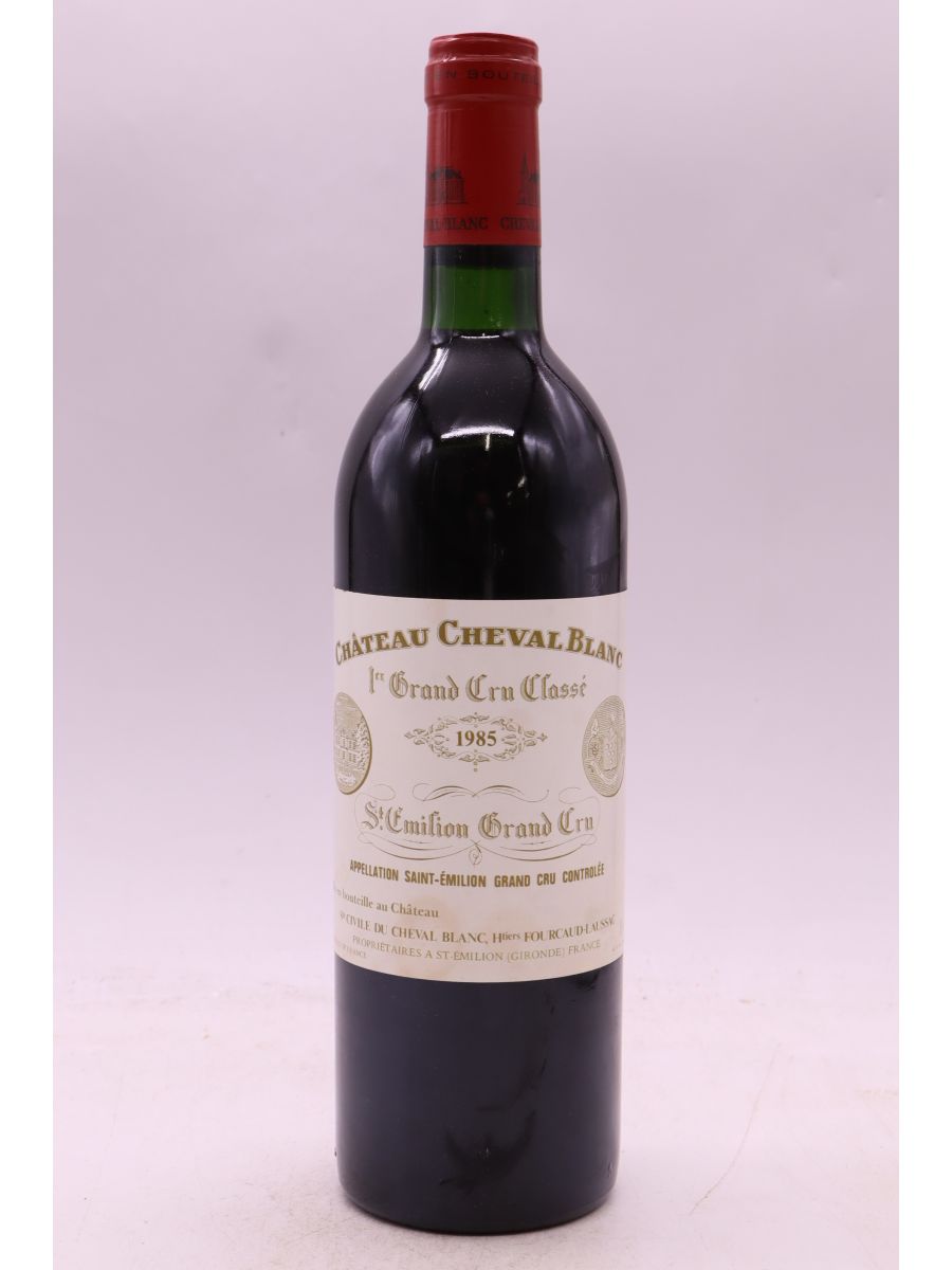 vue du vin Cheval Blanc 1985