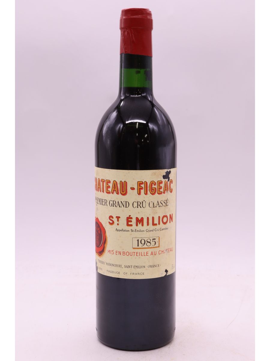 photo du vin Figeac 1985 Promo