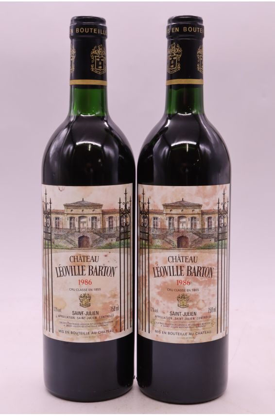 Léoville Barton 1986 - PROMO -5% !