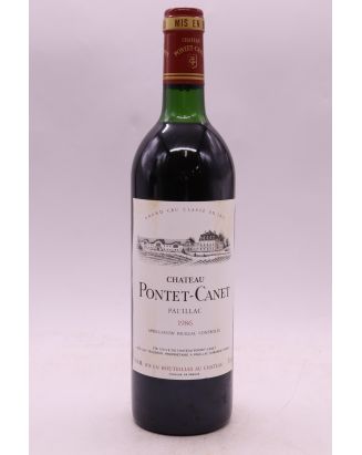 Pontet Canet 1986