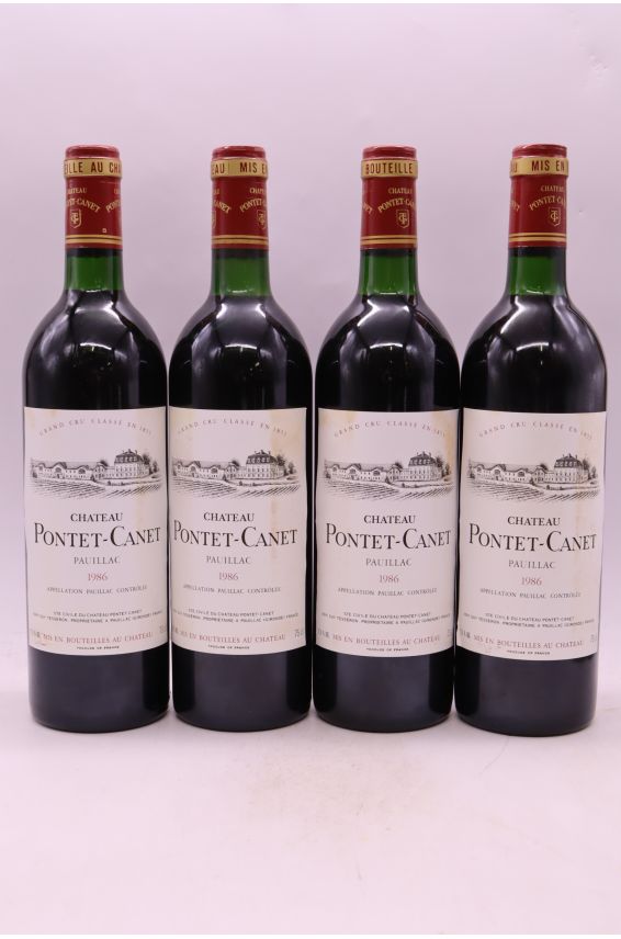 Pontet Canet 1986
