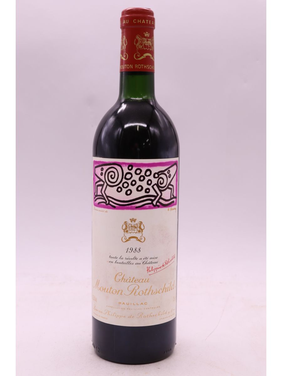 image du vin Mouton Rothschild 1988
