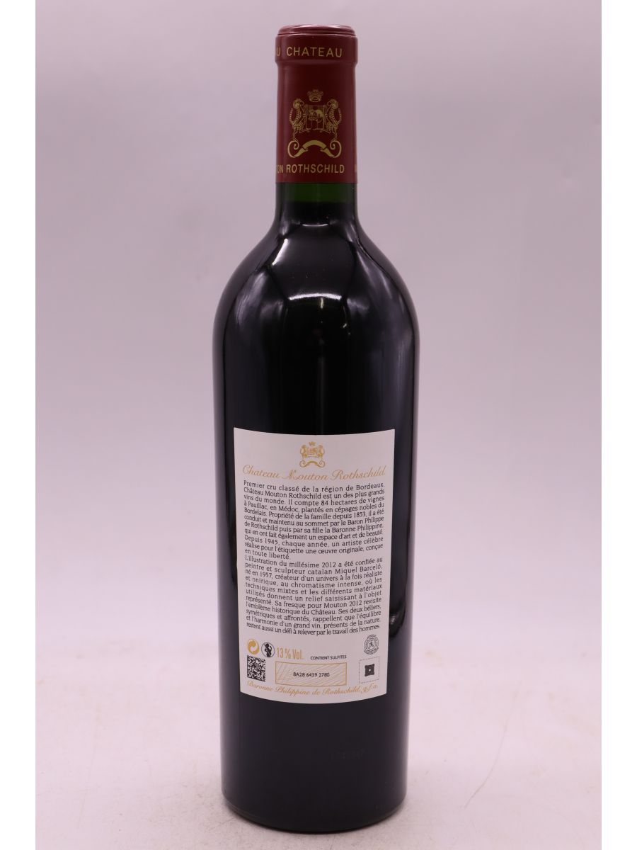 Mouton Rothschild 2012