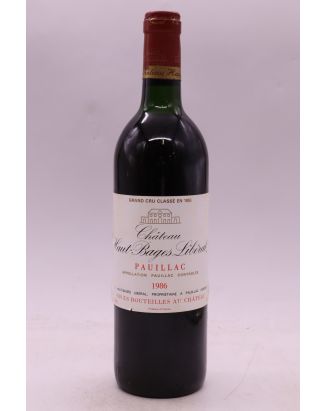 Haut Bages Libéral 1986