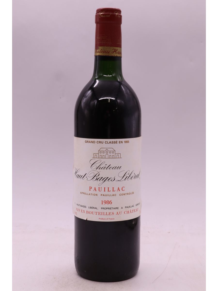photos du vin Haut Bages Libéral