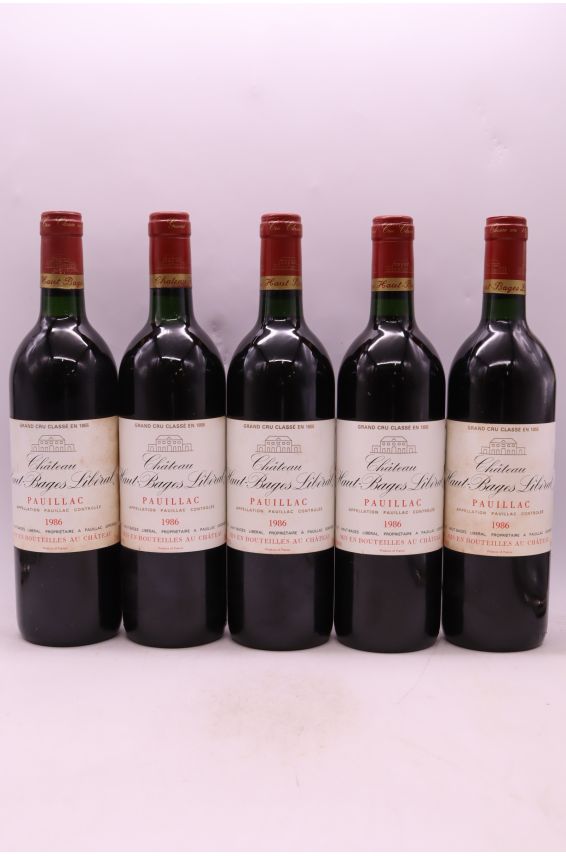 Haut Bages Libéral 1986
