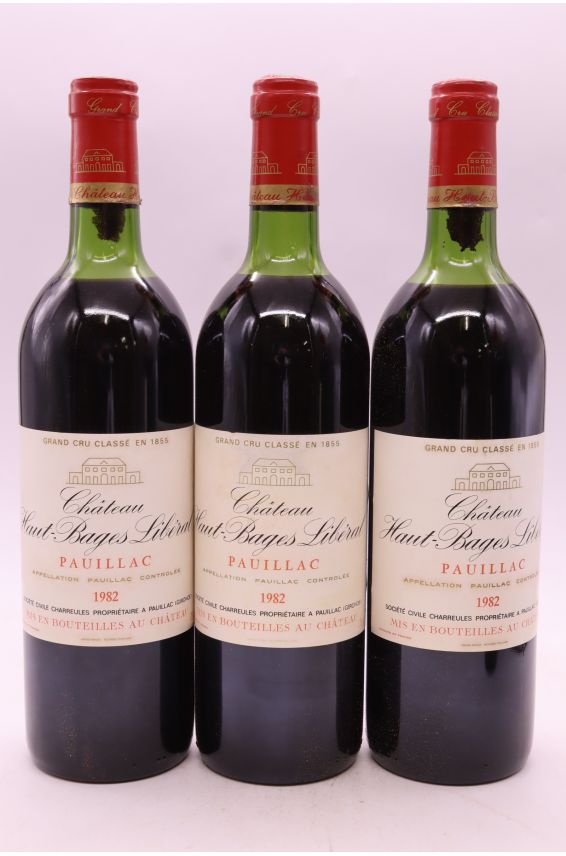 Haut Bages Libéral 1982 - PROMO -10% !