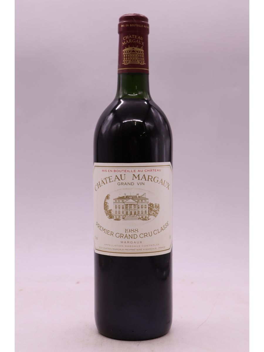photos du vin Château Margaux 1988