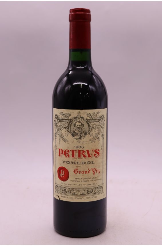 Pétrus 1986