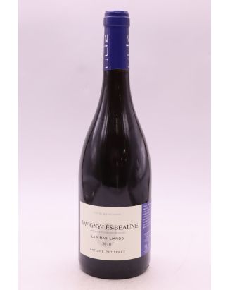 Antoine Petitprez Savigny Les Beaune Les Bas Liards 2018