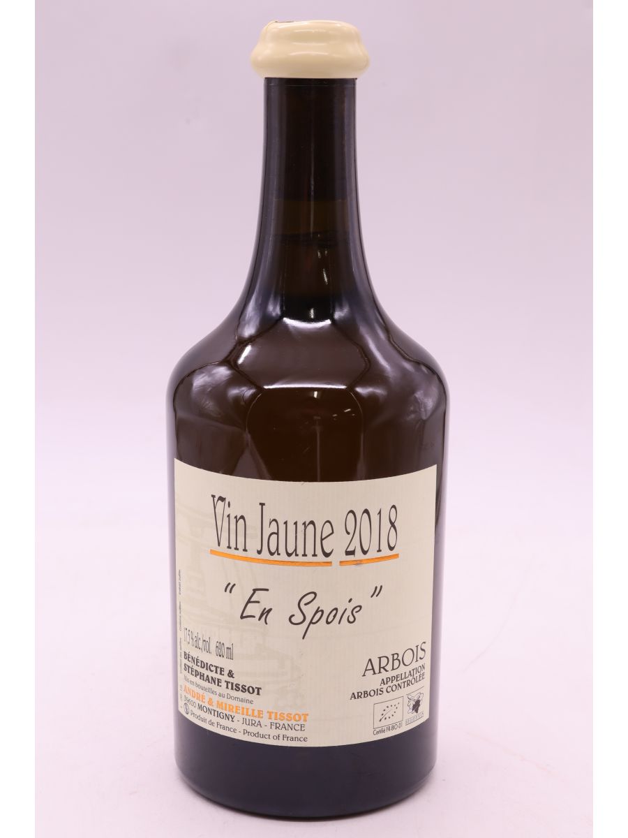 photo du vin André et Mireille Tissot Arbois Vin Jaune en Spois 2018