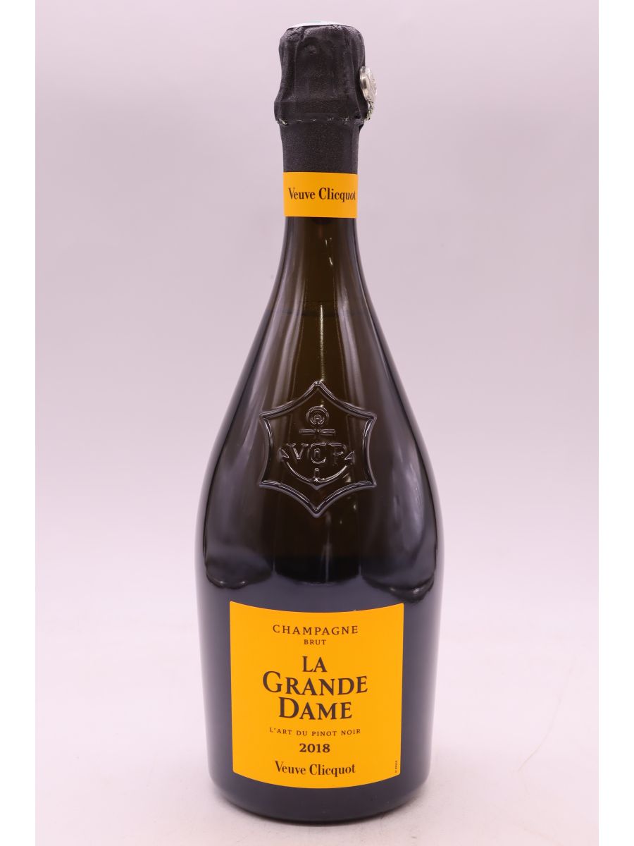 vue du vin Veuve Clicquot la Grande Dame 2018