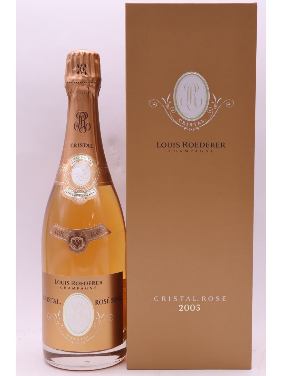 illustration du vin Cristal Roederer 2005 Rosé