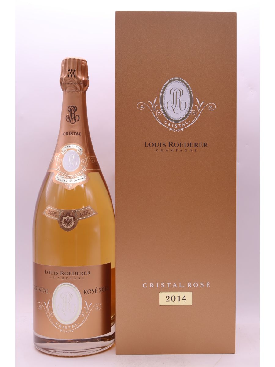 illustration du vin Cristal Roederer 2014 Rosé Magnum