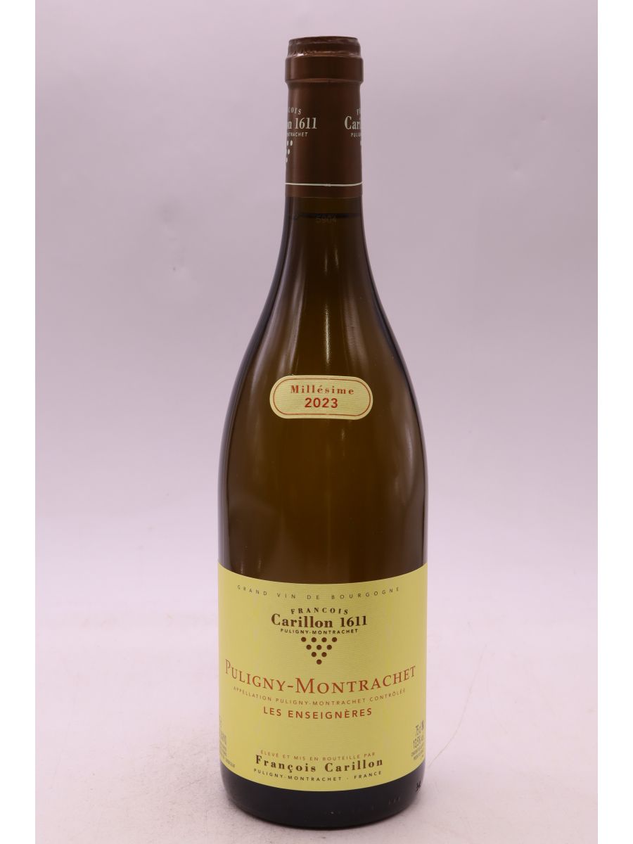 image du vin François Carillon Puligny Montrachet les Enseignières 2023