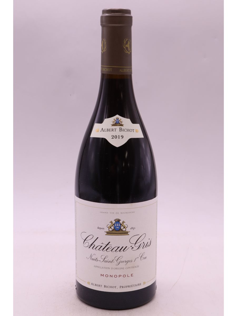 illustration du vin Albert Bichot Nuits Saint Georges 1er Cru Château Gris 2019