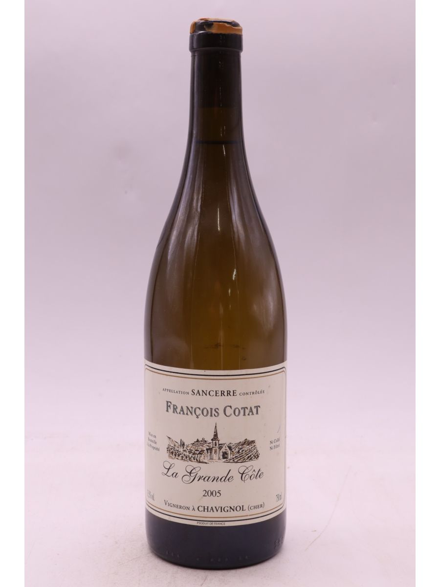 photos du vin François Cotat Sancerre la Grande Côte 2005