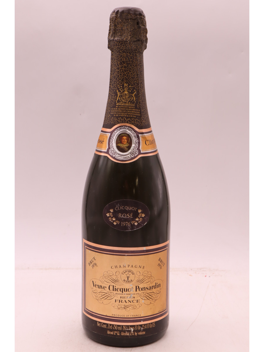 image du vin Veuve Clicquot Ponsardin Vintage 1976 Rosé