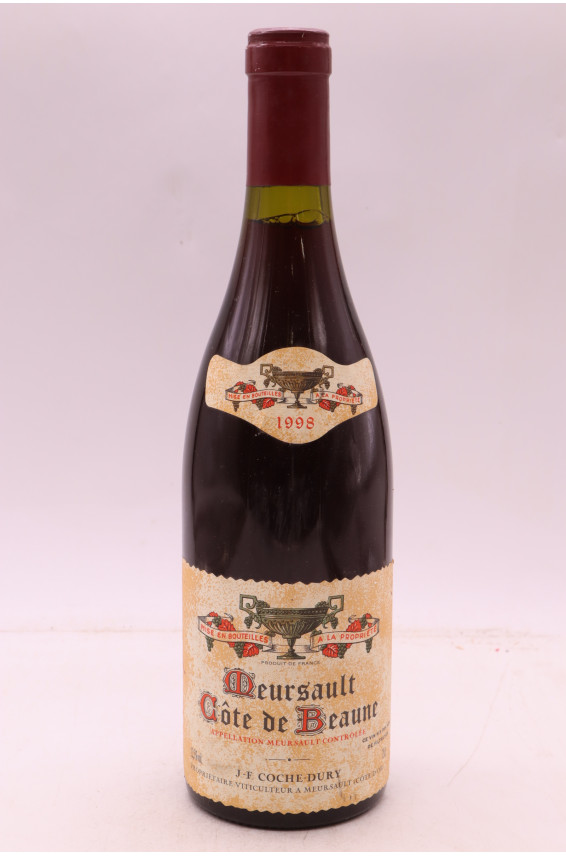 Coche Dury Meursault 1998 rouge