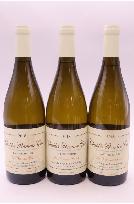 Jean Claude Bessin Chablis 1er cru Fourchaume La Pièce au Comte 2018