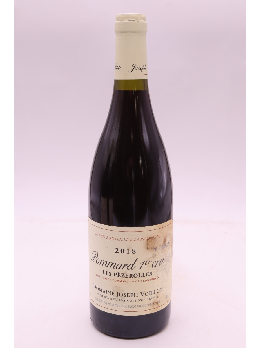 image du vin Joseph Voillot Pommard 1er Cru les Pézerolles 2018 Promo