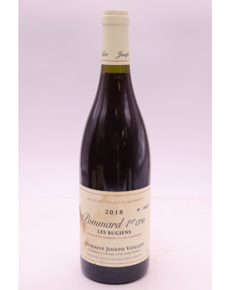 Joseph Voillot Pommard 1er cru Les Rugiens 2018 - PROMO -10% !