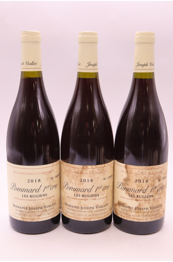 Joseph Voillot Pommard 1er cru Les Rugiens 2018 - PROMO -10% !