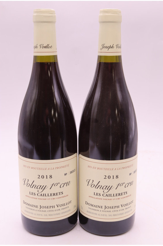 Joseph Voillot Volnay 1er Cru Les Caillerets 2018