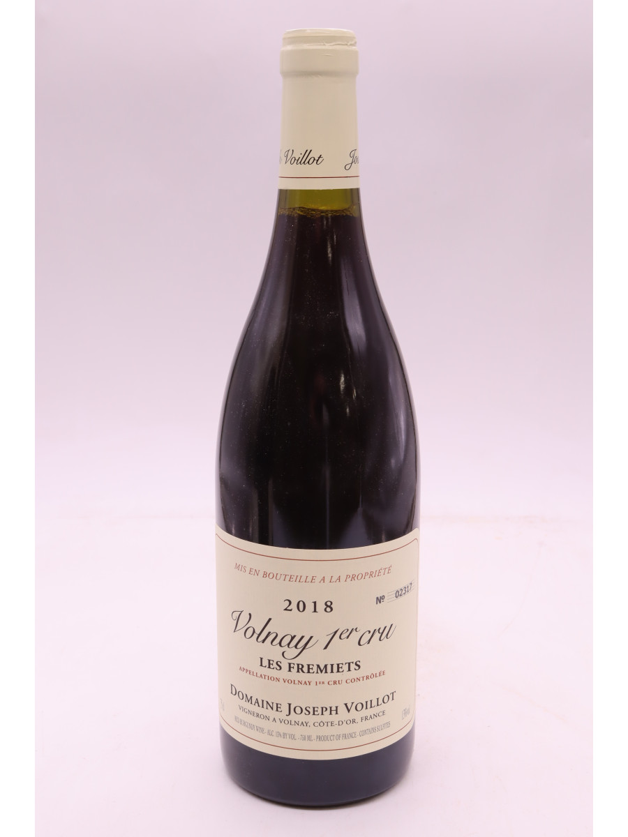 photo du vin Joseph Voillot Volnay 1er Cru les Frémiets 2018