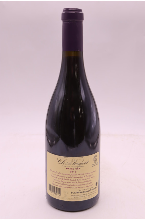 La Vougeraie Clos Vougeot 2010