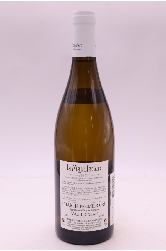 La Manufacture Chablis 1er cru Vau Ligneau 2017