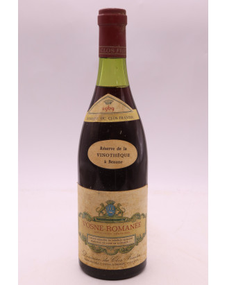 Clos Frantin Vosne Romanée 1969 -10% DISCOUNT !