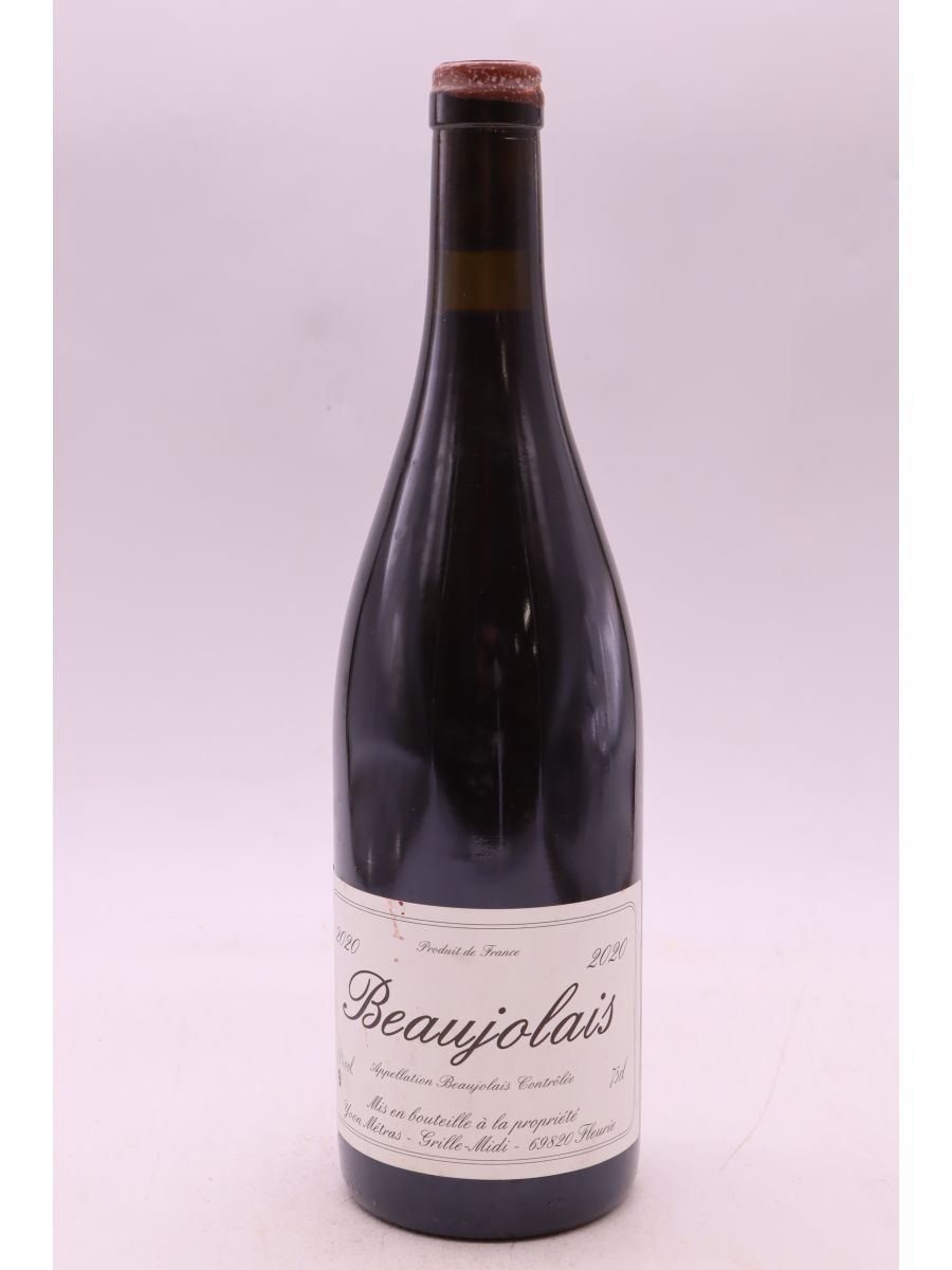 photo du vin Yvon Métras Beaujolais 2020