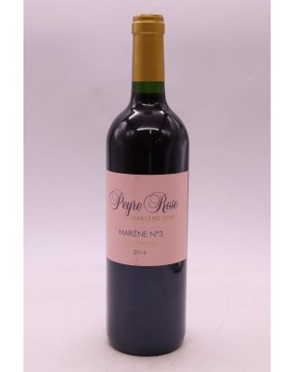 Peyre Rose Côteaux du Languedoc Marlène N°3 2014