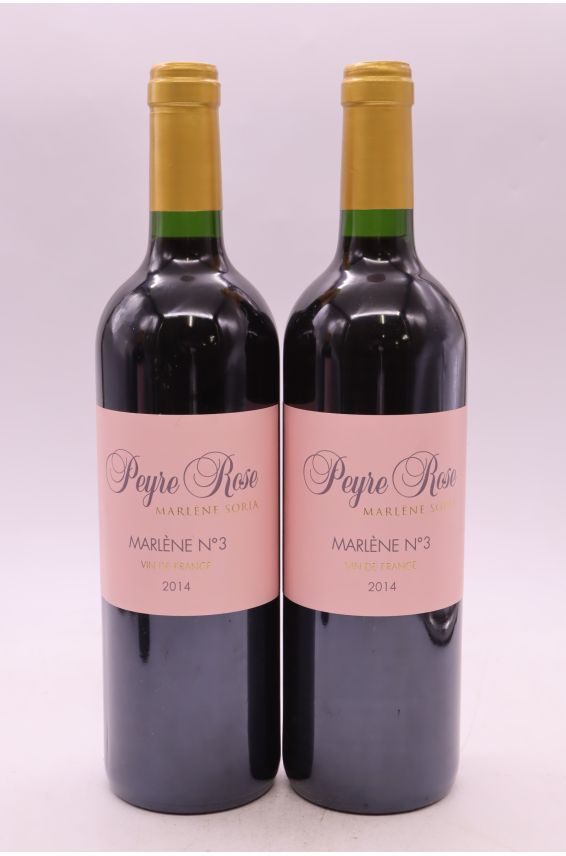 Peyre Rose Côteaux du Languedoc Marlène N°3 2014