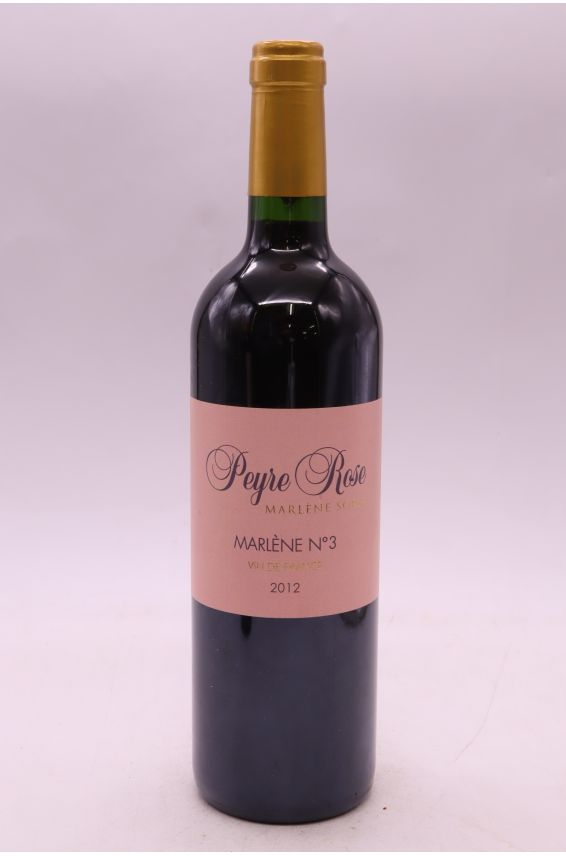 Peyre Rose Côteaux du Languedoc Marlène N°3 2012