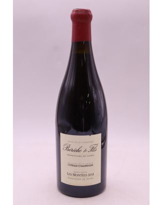 Bérèche et fils Côteaux Champenois Ormes Rouge Les Montées 2018