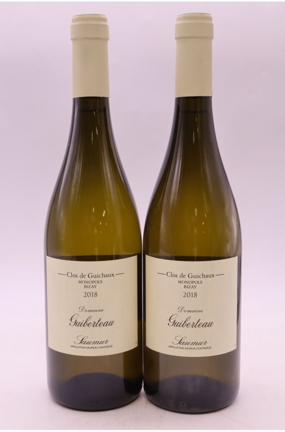 Guiberteau Saumur Clos des Guichaux 2018 blanco