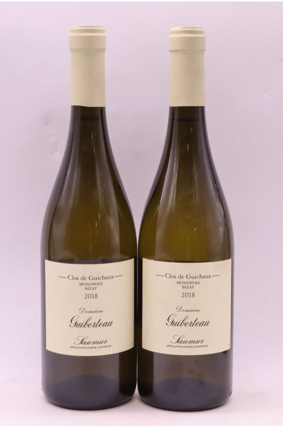 Guiberteau Saumur Clos des Guichaux 2018 blanco