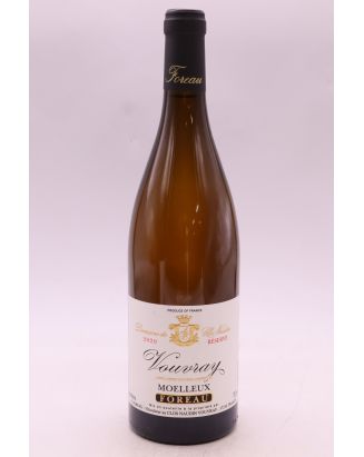 Foreau Vouvray Moelleux Réserve 2020