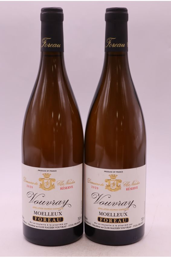 Foreau Vouvray Moelleux Réserve 2020