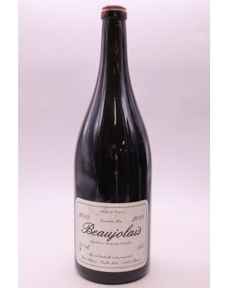 Jules Métras Beaujolais Deuxième Mise 2018 Magnum